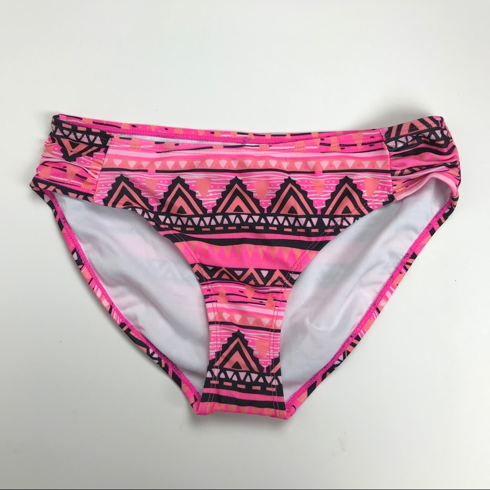 Pink Tribal Pattern Swimsuit Bottoms